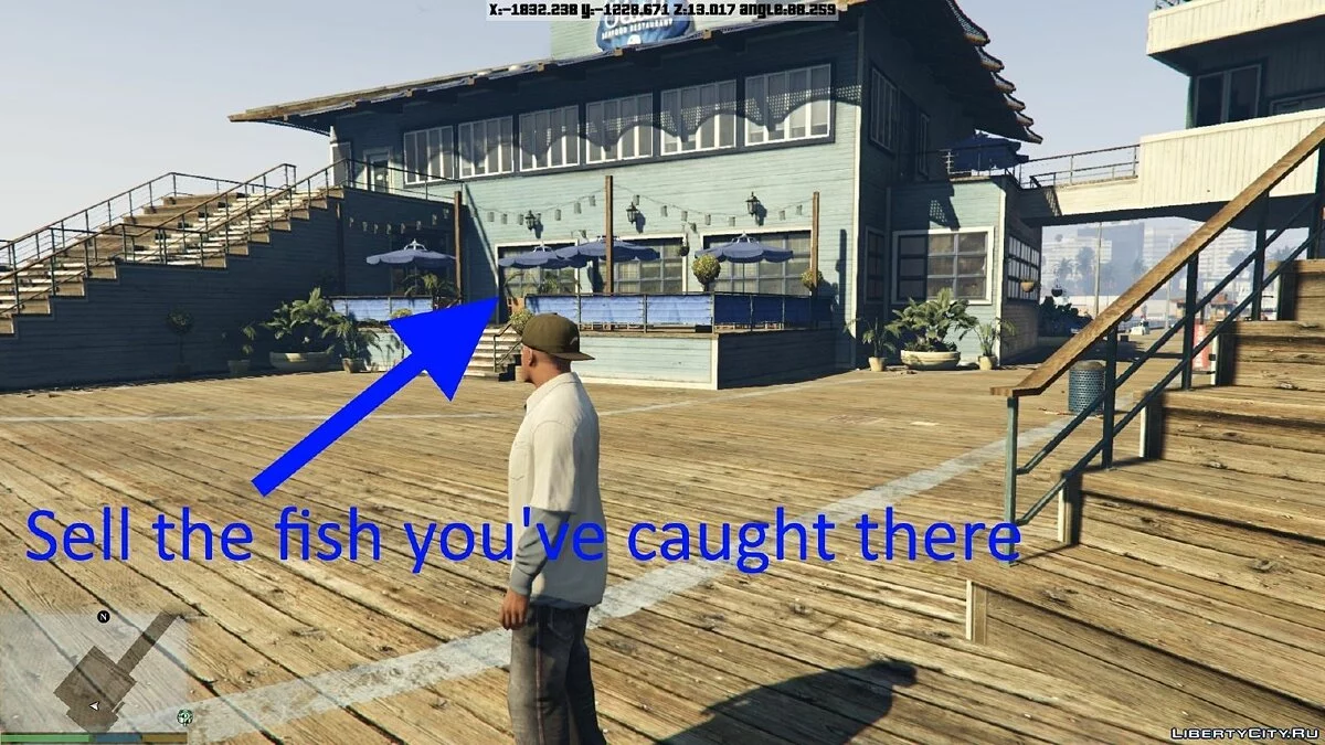 Fishing Mod 0.2.6 BETA / GTA 5