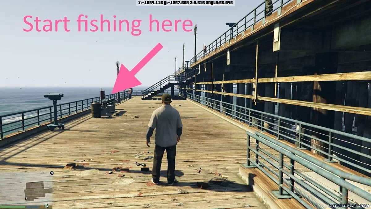 Fishing Mod 0.2.6 BETA / GTA 5