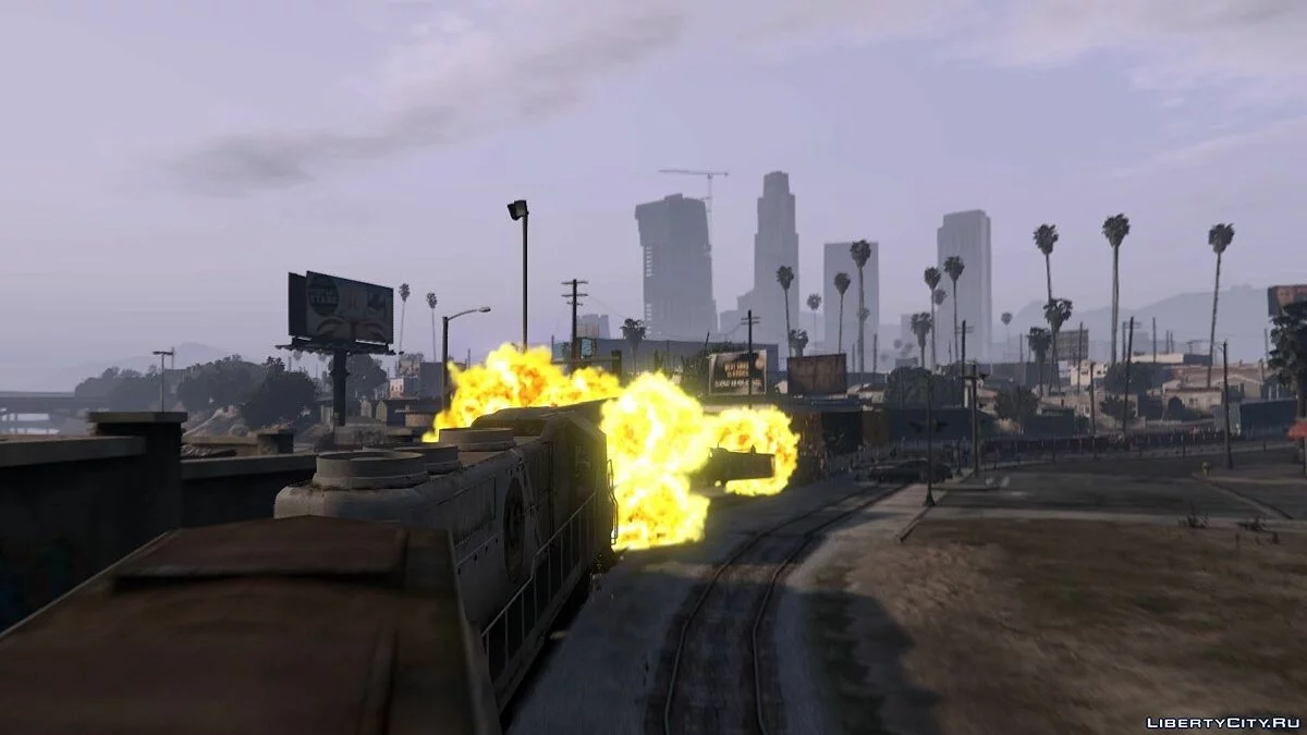 Railroad Engineer (train mod with derailment) 3.1.1 / GTA 5