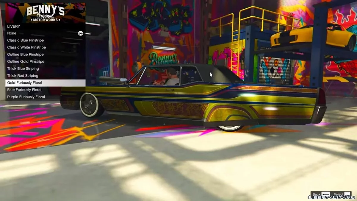 Taller de Benny en modo historia / Benny's Motorworks SP 1.5.2 / GTA 5