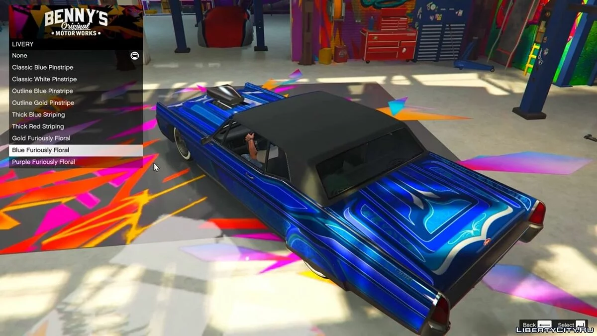 Taller de Benny en modo historia / Benny's Motorworks SP 1.5.2 / GTA 5