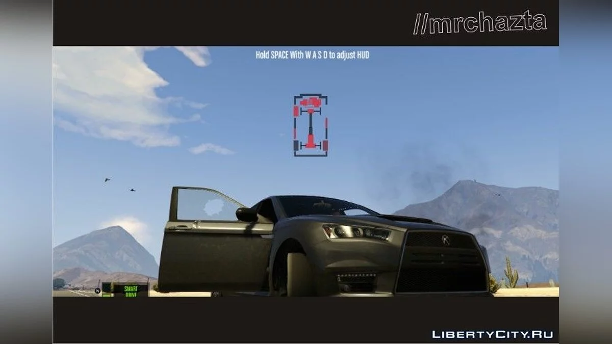 Car Damage Indicator [Degradable Tyres] 3.0 / GTA 5