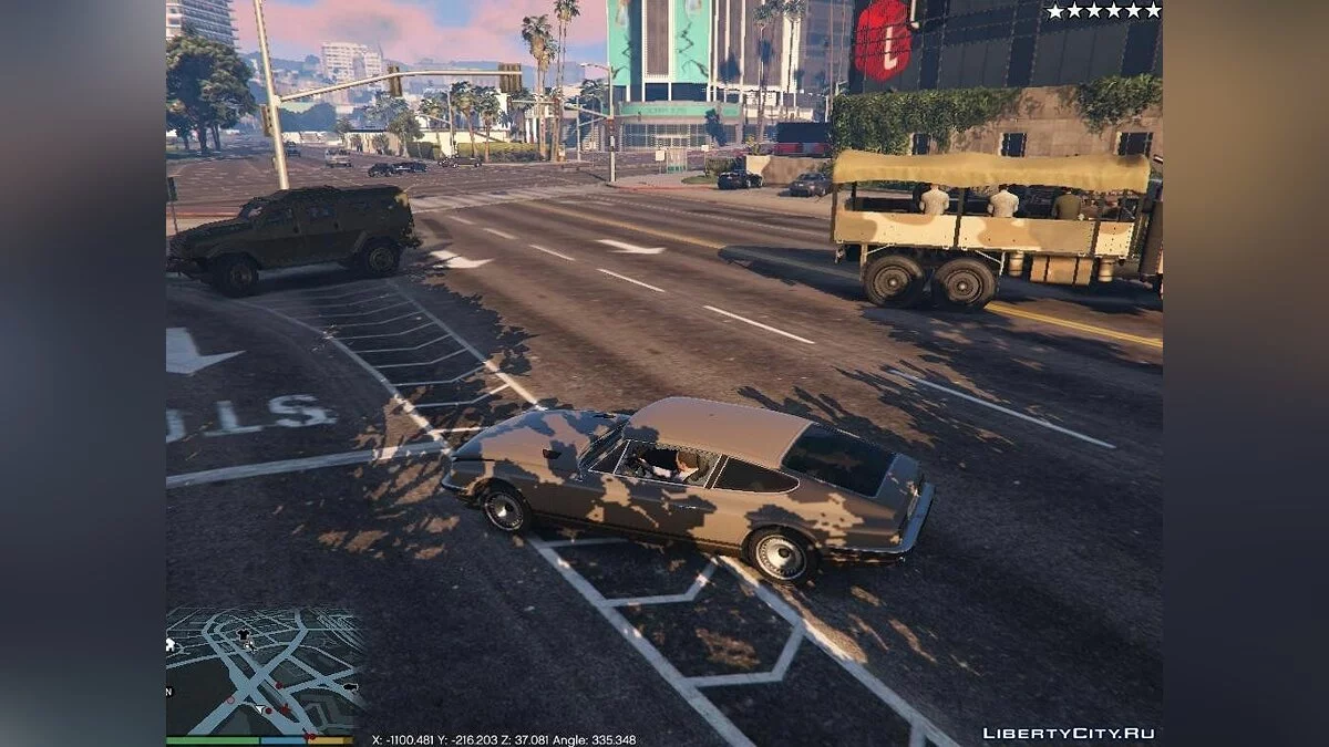 Six stars army 0.1 / GTA 5