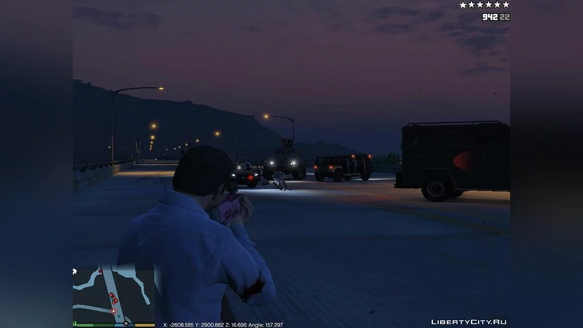 Six stars army 0.1 / GTA 5