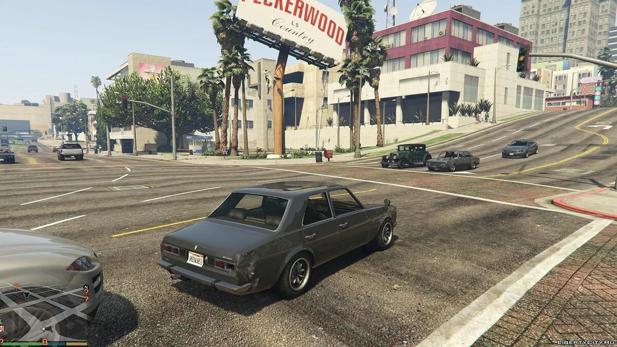 Cars Spawn Naturally In Traffic 1.8 / GTA 5