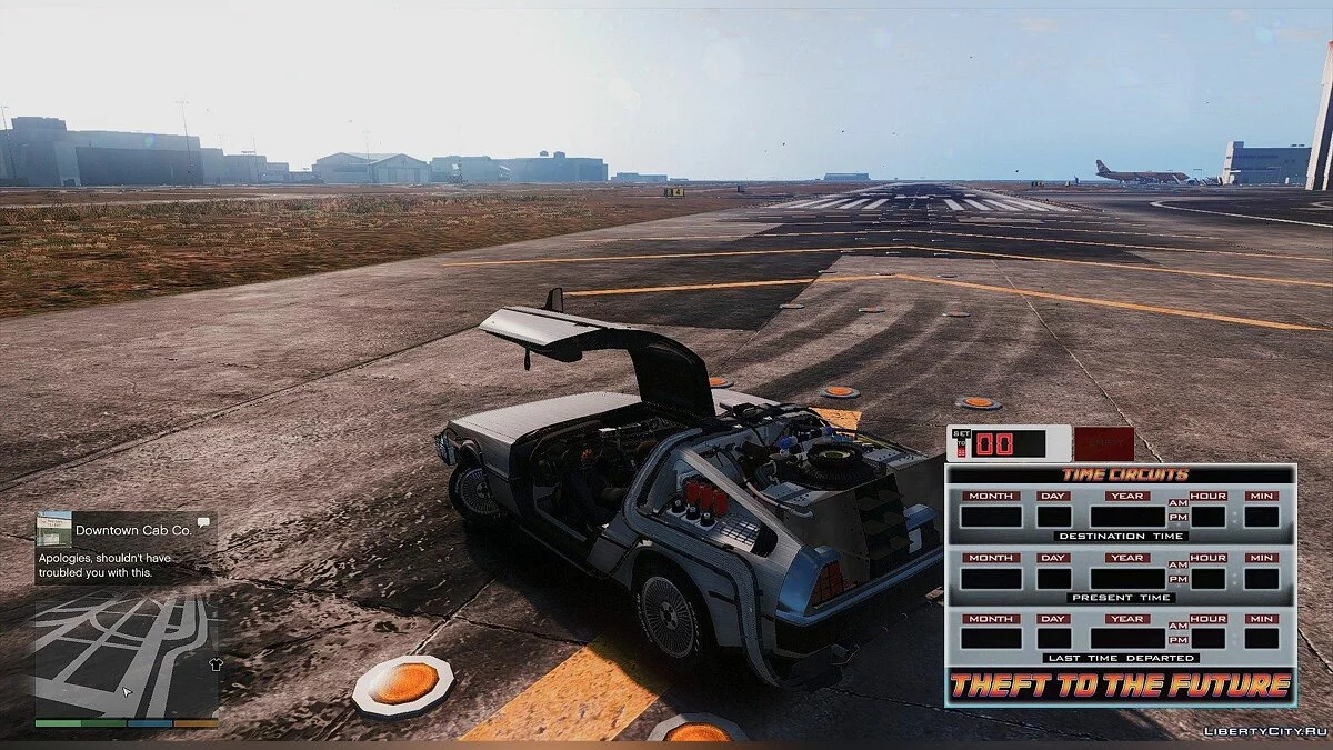 Мод Часові Циркули Назад у Майбутнє 0.7.1 / GTA 5