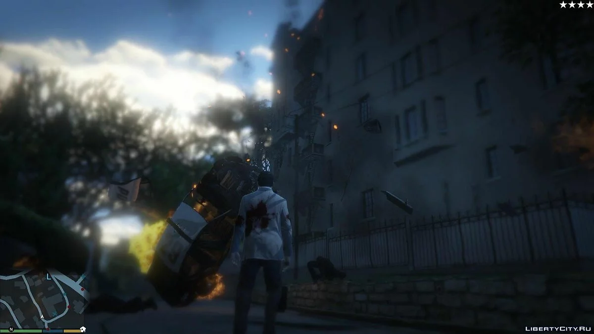 Манипуляция временем из Quantum Break / GTA 5