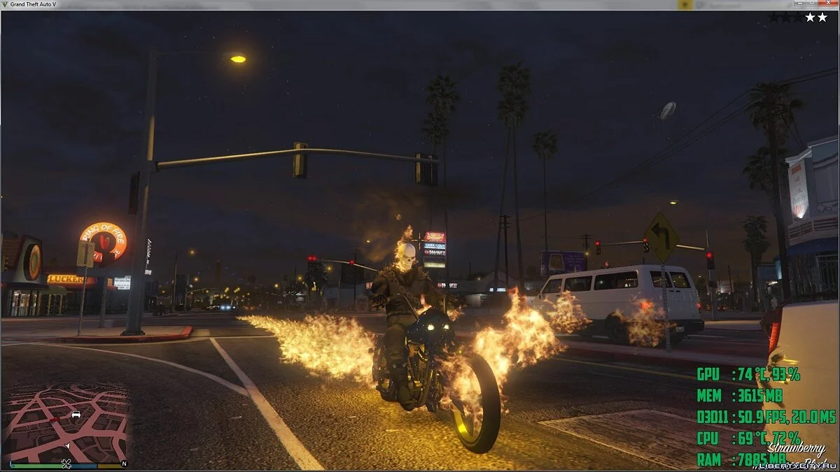 Script Ghost Rider 1.2b / GTA 5