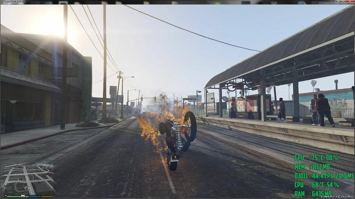 Script Ghost Rider 1.2b / GTA 5