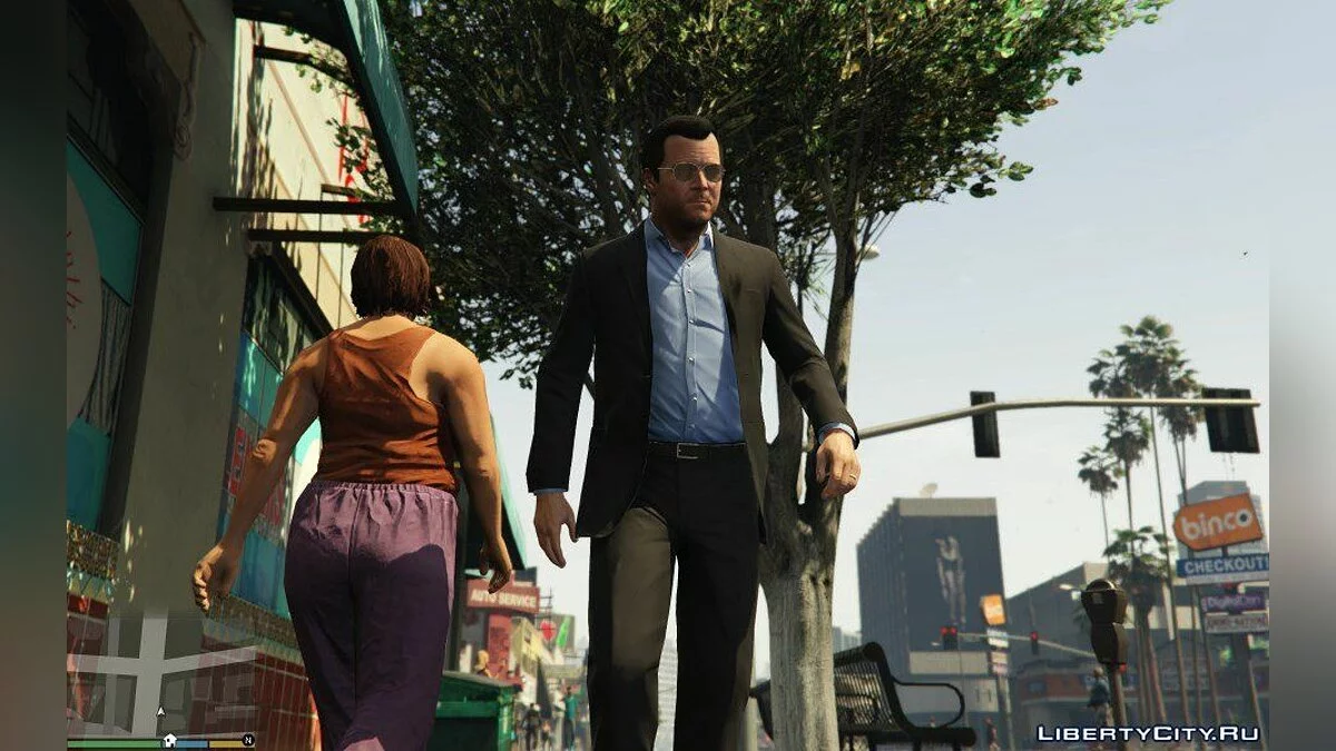 On-Foot Cinematic Cam 3.91 / GTA 5