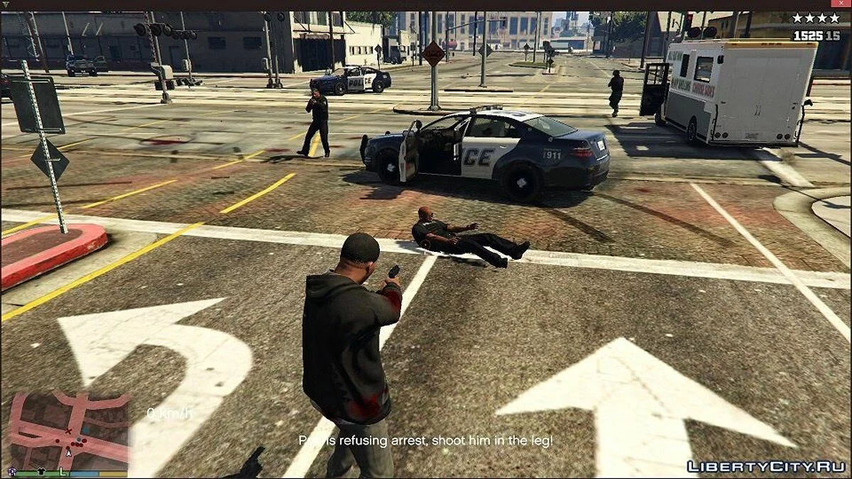 Arrest Peds V (Police mech / cuffs) 1.0.1 / GTA 5