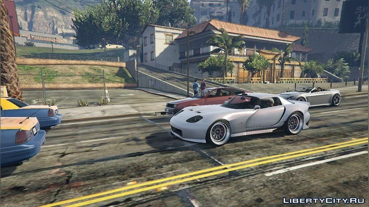 DLC/Add-On Vehicles Spawn in Traffic / GTA 5