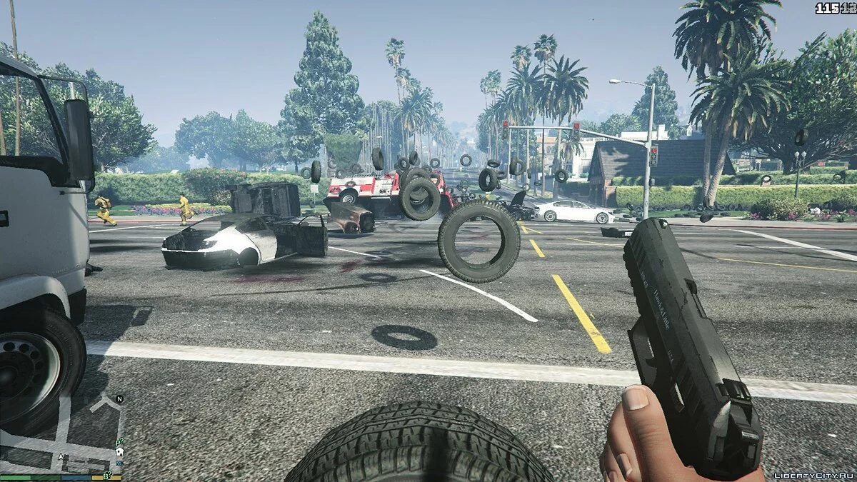 Projectile Mod 1.6 / GTA 5