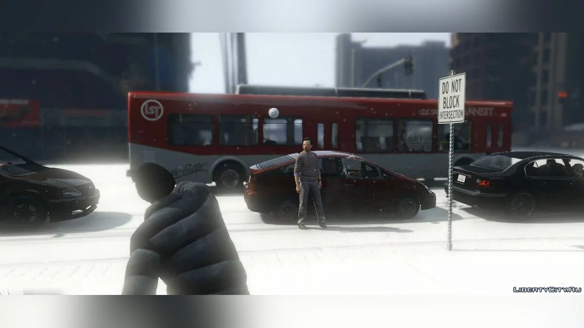 Сніжки в одиночному режимі / GTA 5