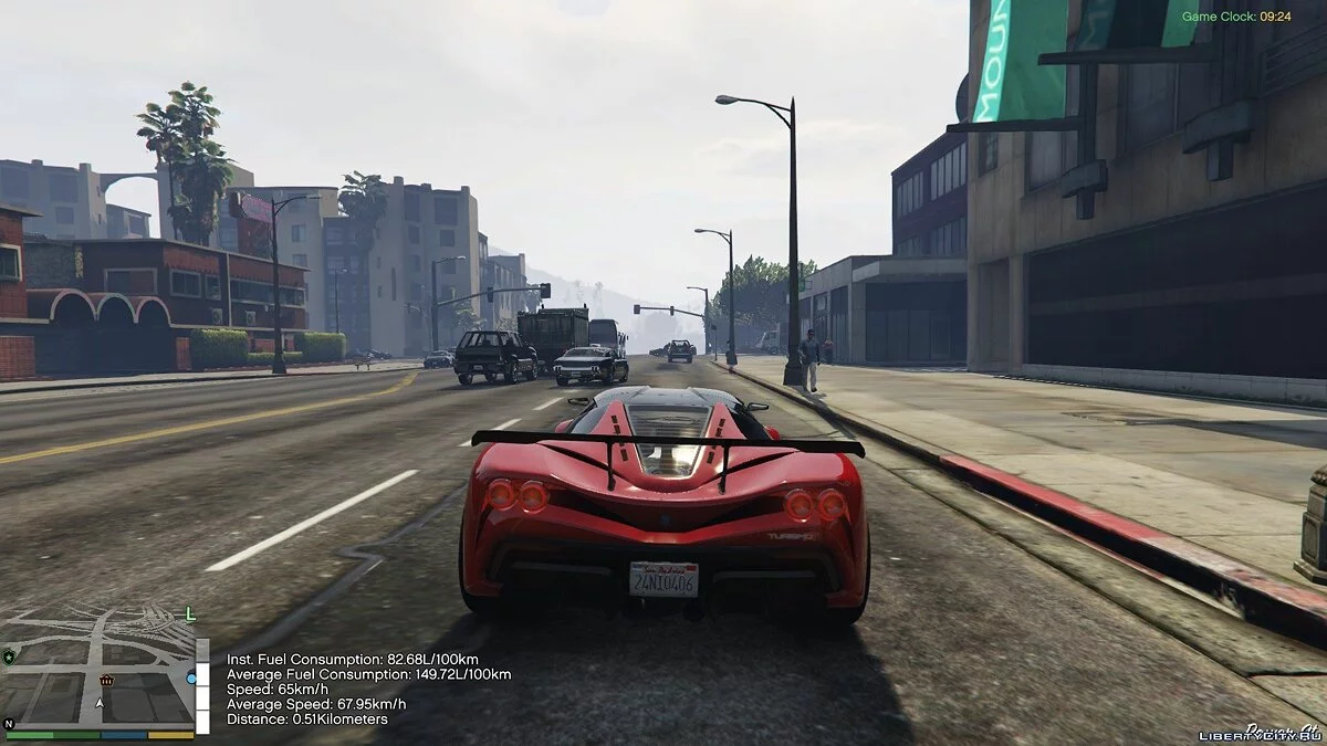 Advanced Fuel Mod 1.4 / GTA 5