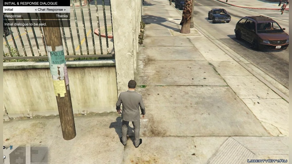 Initial & Response Dialogue Menu / GTA 5