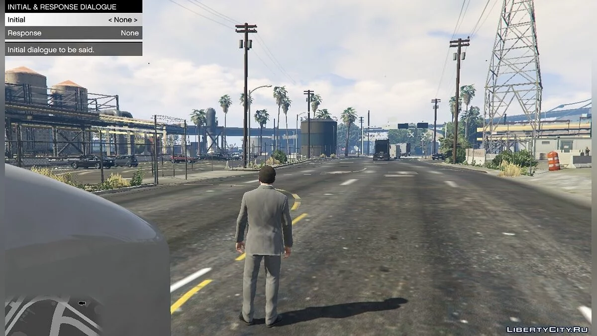 Initial & Response Dialogue Menu / GTA 5