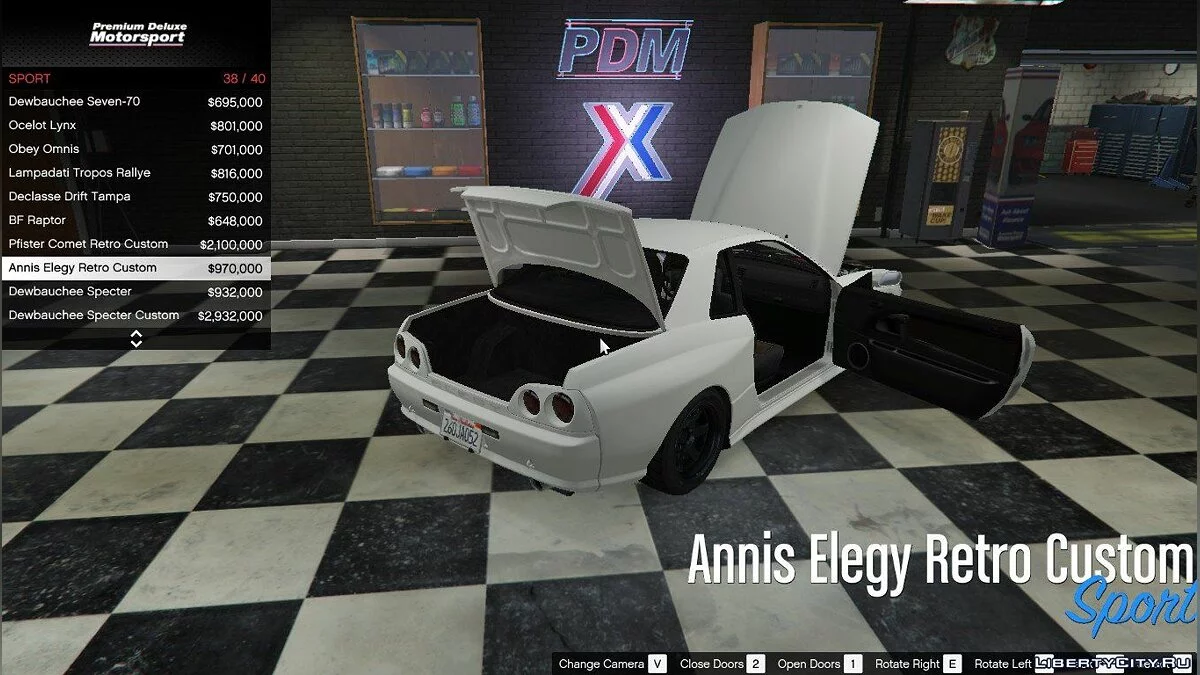 Concessionnaire de voitures Premium Deluxe Motorsport 3.5.1 / GTA 5
