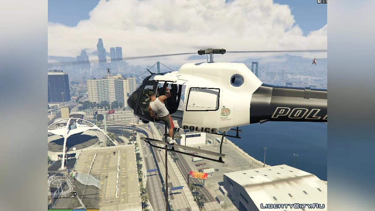 Спуск з вертольотів Maverick v1.1 / GTA 5