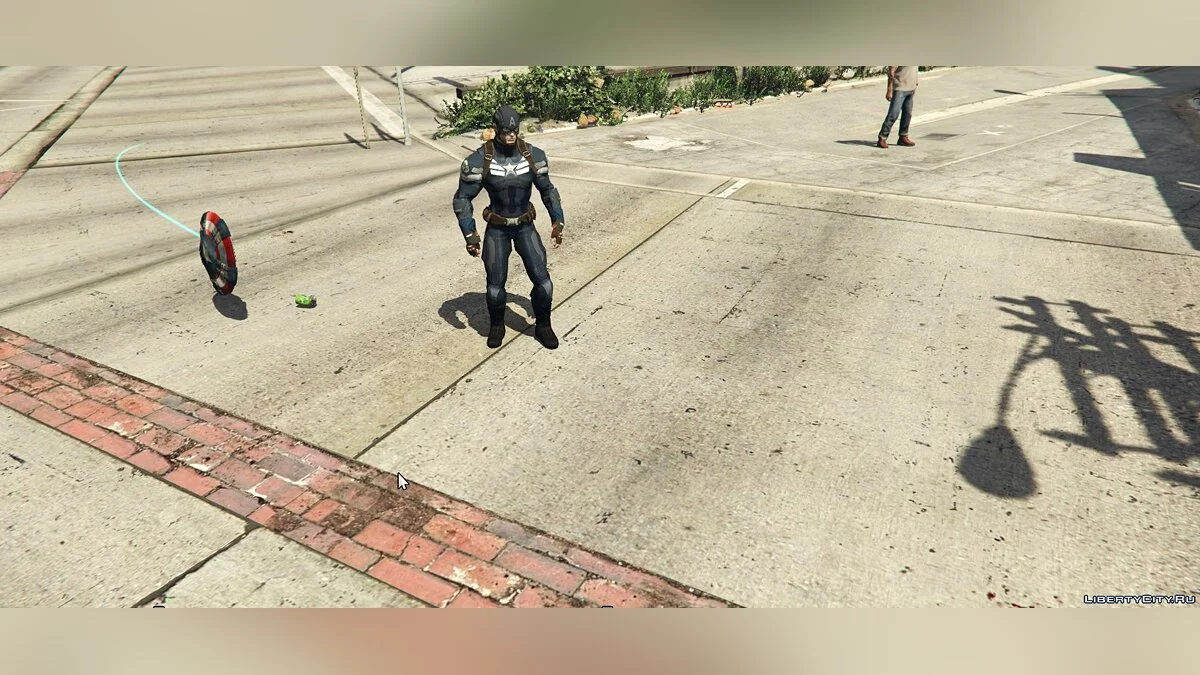 Mod de Lanzamiento del Escudo de Capitán América / GTA 5