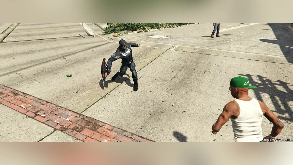 Mod de Lanzamiento del Escudo de Capitán América / GTA 5