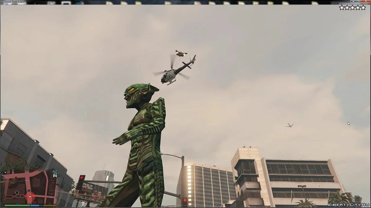 Green Goblin Gleiter und Powers Script 1.0 / GTA 5