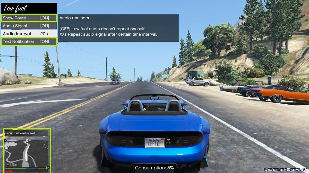 Simple Fuel 1.0.2 / GTA 5
