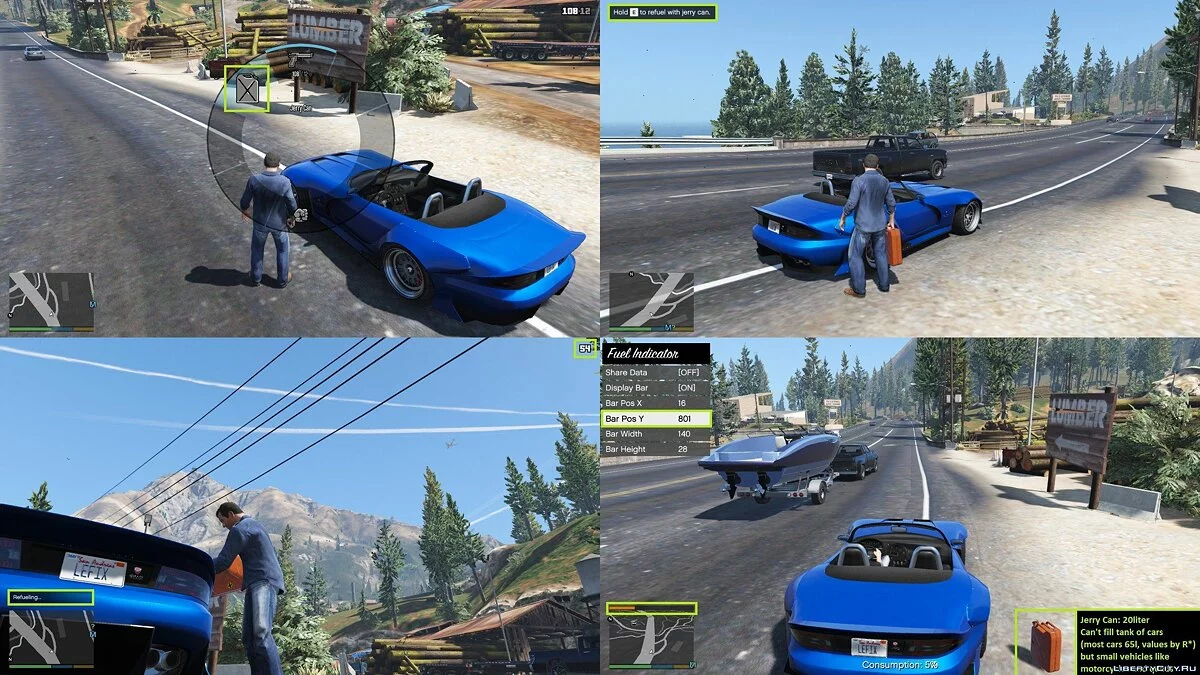 Simple Fuel 1.0.2 / GTA 5