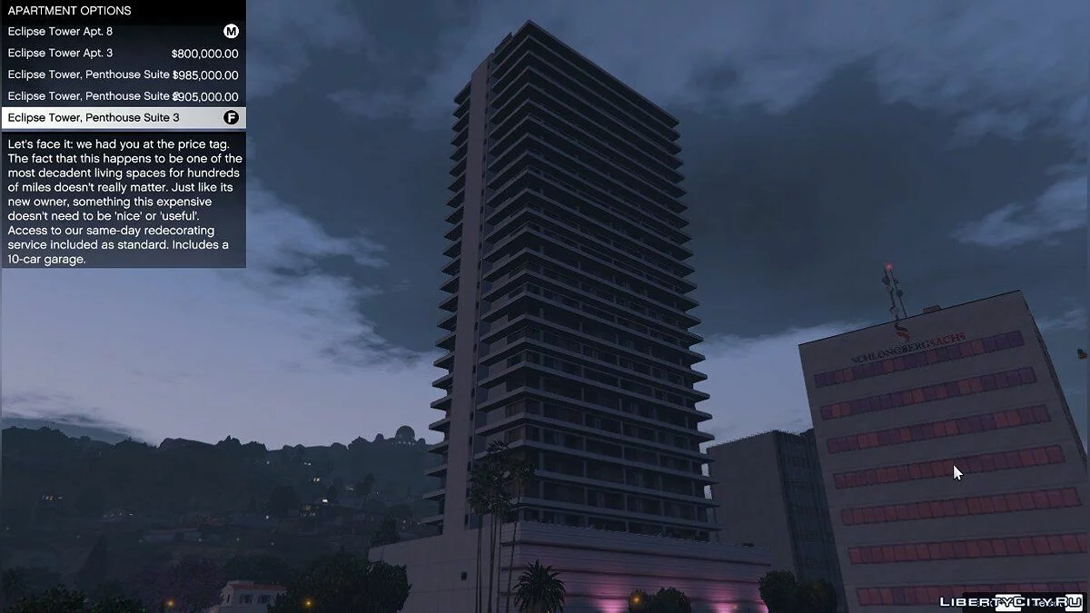 单人公寓 1.9.1 / GTA 5