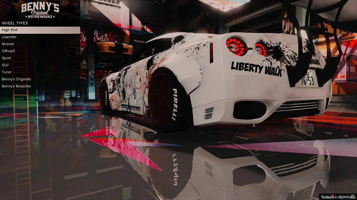 Однокористувацький Benny's Original Motor Works (SPB) 1.2.2 / GTA 5