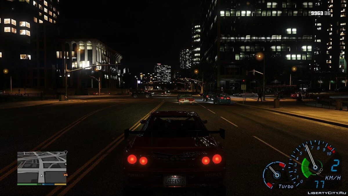 Need for Speed Underground Спідометр v0.0.1 / GTA 5