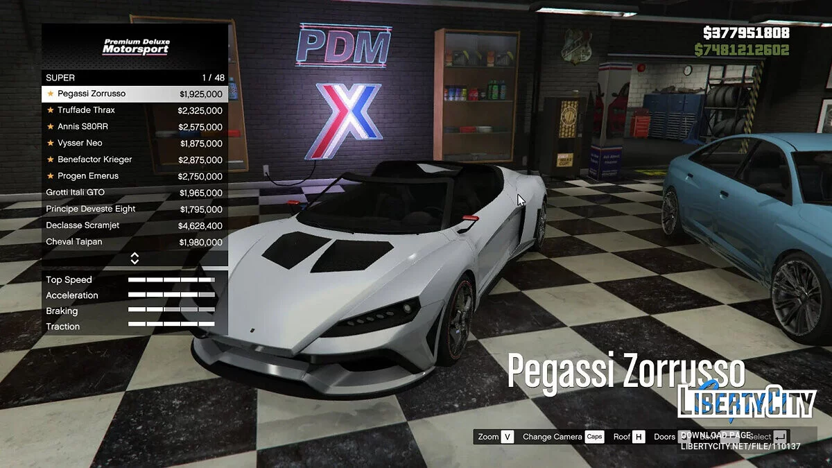 Premium Deluxe Motorsport Car Dealership 4.5.1 / GTA 5