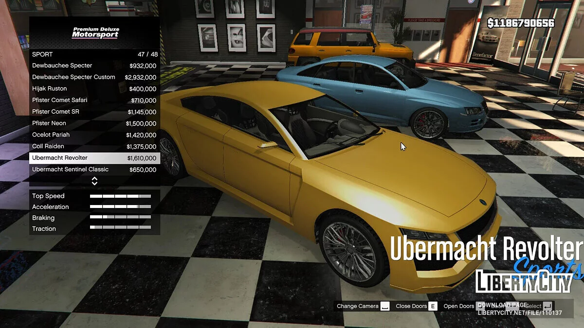 Premium Deluxe Motorsport Car Dealership 4.5.1 / GTA 5