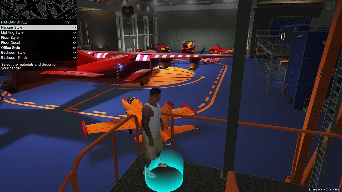 Hangars in SP 1.1 / GTA 5