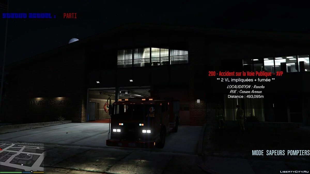 Firefighter Mod (Firefighters Mode) 2.5B / GTA 5
