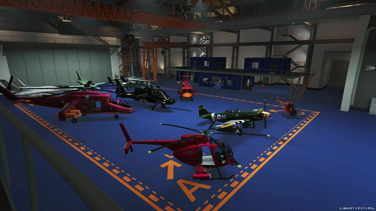 Анґари в SP 1.3 / GTA 5