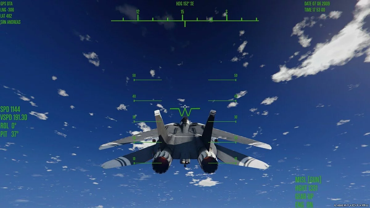 Jet HUD 1.1 [BETA] / GTA 5