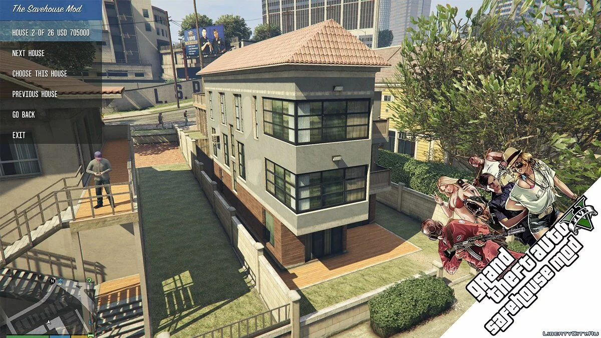 The Savehouse Mod: Houses, Hotels, Custom Savespots [LUA] 0.8.8 / GTA 5