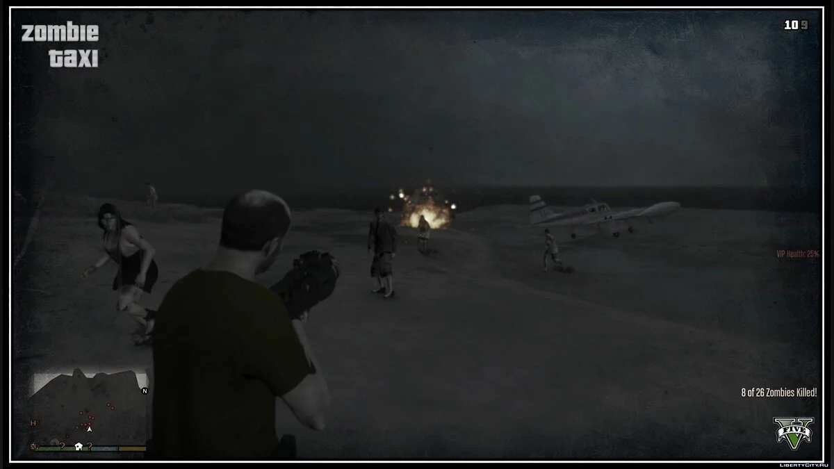 Taxi Zumbi 0.3 / GTA 5