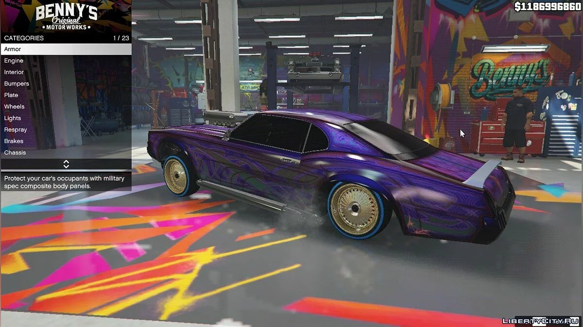 Benny's Original Motor Works in SP 1.9.1 / GTA 5