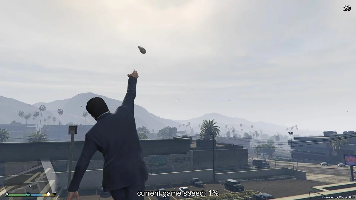 Hack de Velocidad de Juego Sin Escalas 1.00 / GTA 5