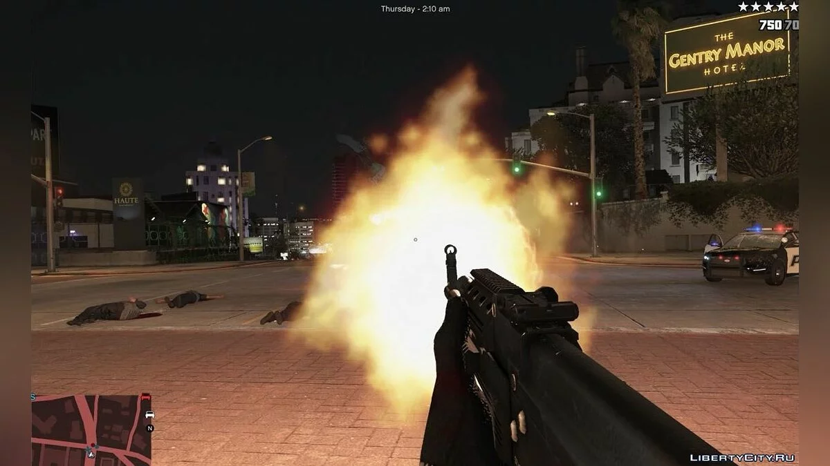 Extreme Muzzle Flash for Assault Rifle / GTA 5