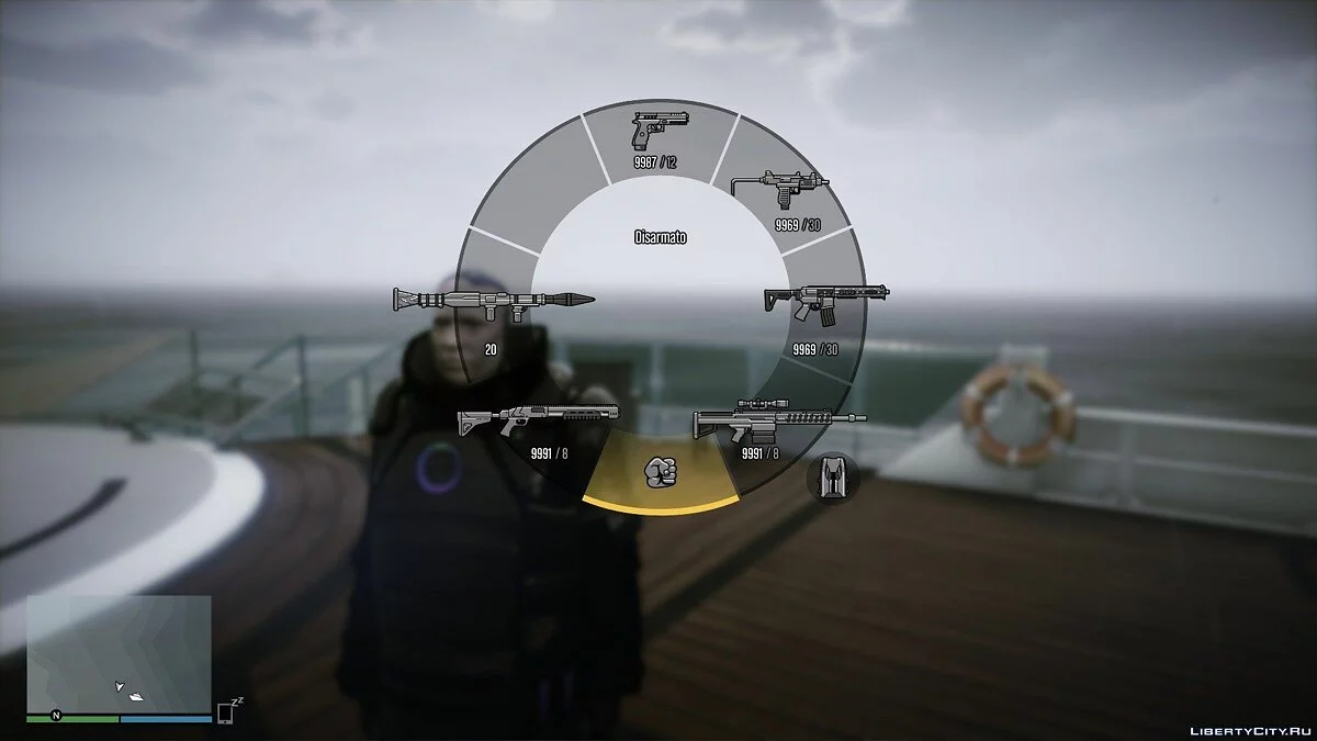 Налаштовуваний колір HUD 1.0 / GTA 5