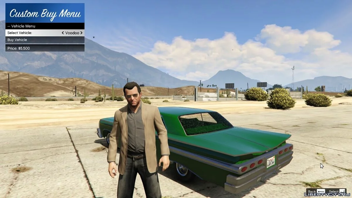 Користувацьке Меню Купівлі / GTA 5