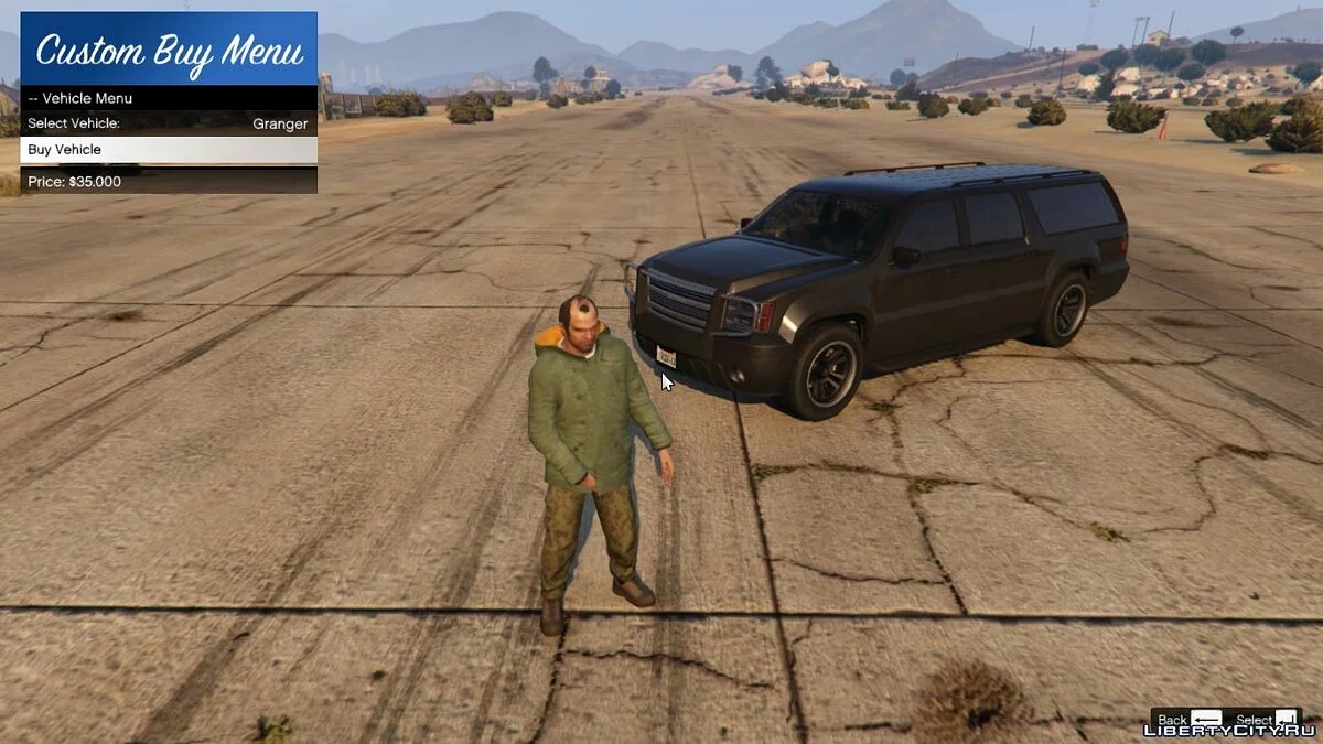 Користувацьке Меню Купівлі / GTA 5