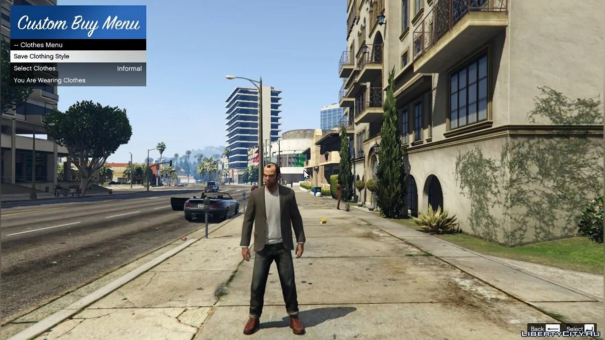 Користувацьке Меню Купівлі / GTA 5
