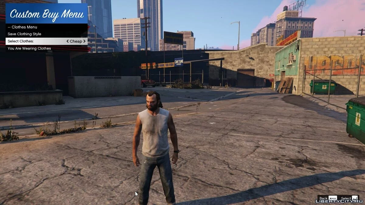 Користувацьке Меню Купівлі / GTA 5