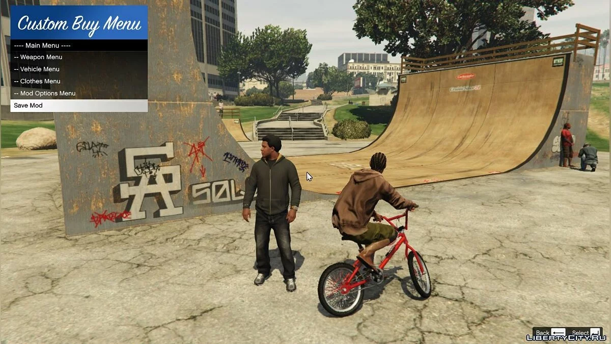 Користувацьке Меню Купівлі / GTA 5