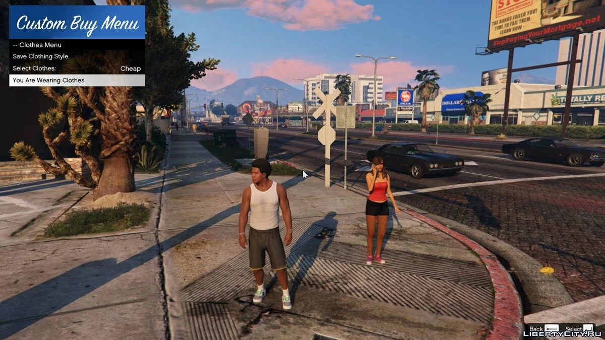 Користувацьке Меню Купівлі / GTA 5