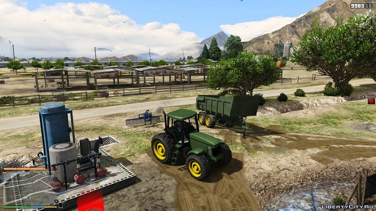 Проект Сільське життя - Мод 1.1 - симулятор фермера / GTA 5